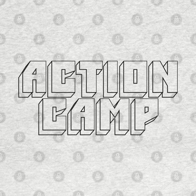 Action Camp Big Muff logo (Black) by ActionCamp